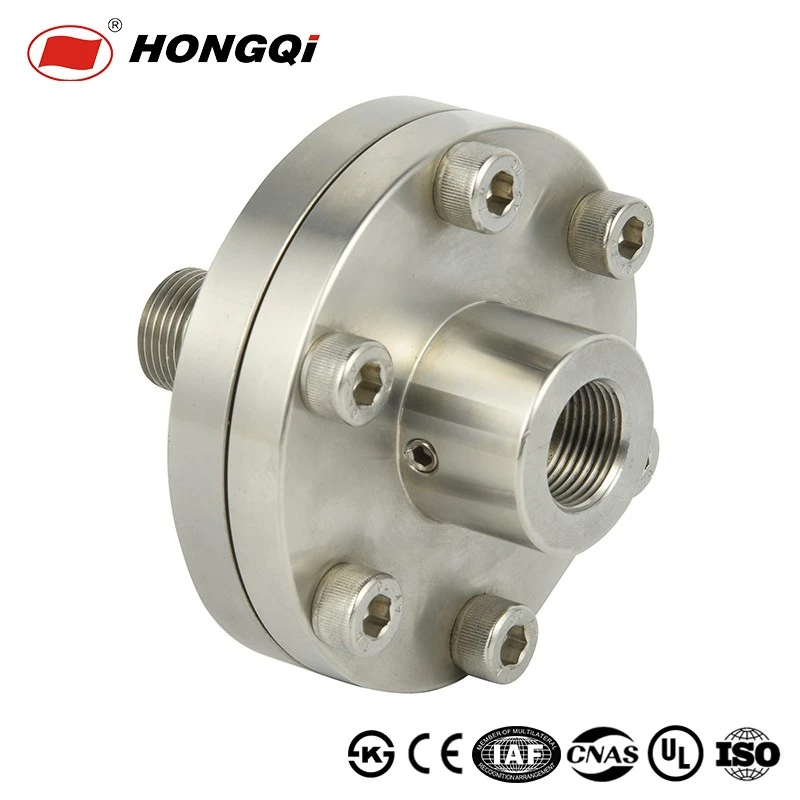 Flange Mount Stainless Steel Diaphragm Pressure Gauge factory