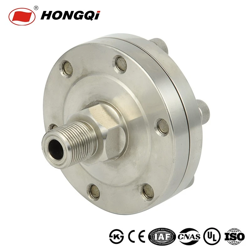 Stainless Steel Diaphragm Pressure Gauge For Flange Mount Installation high quality
