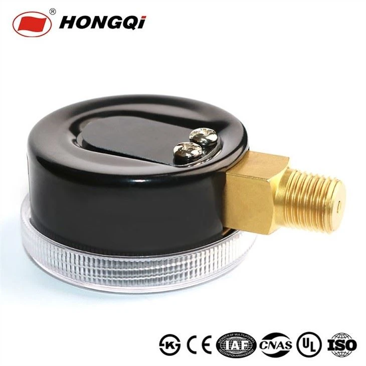 Custom double scale Argon or CO2 pressure gauge