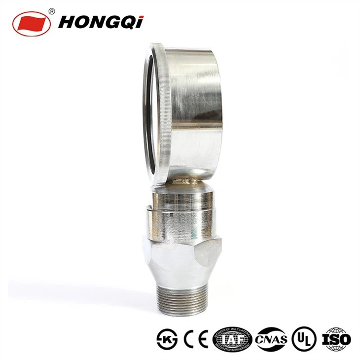 General Shake Resistance Slurry Pressure Gauge For Industrial