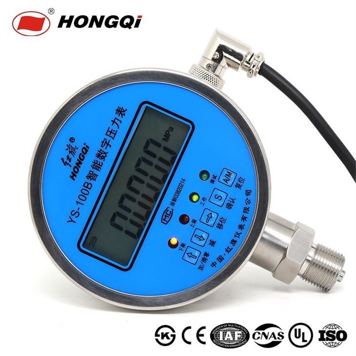 High Precision Intelligent Digital Pressure Gauge Accuracy 0.1 0.2 0.5%