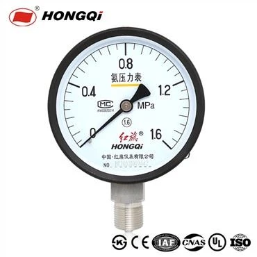 Manometer za amoniak z merilnim območjem 0~60 MPa