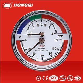 Dvojni merilec tlaka olja in temperature vode