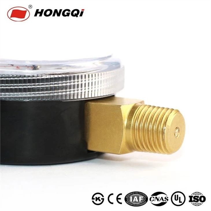Steel Chrome Plated Custom Double Scale Pressure Gauge